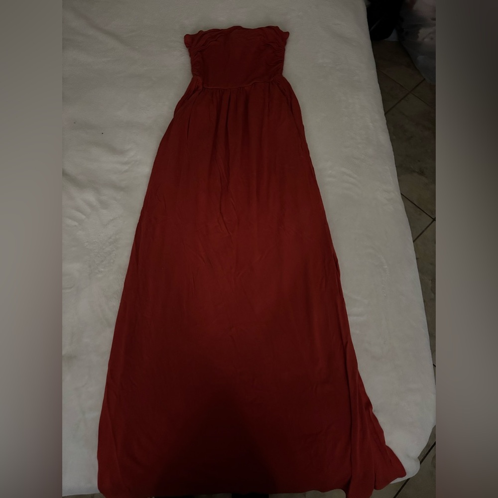 Absolutely Stunning Red Maxi Dress